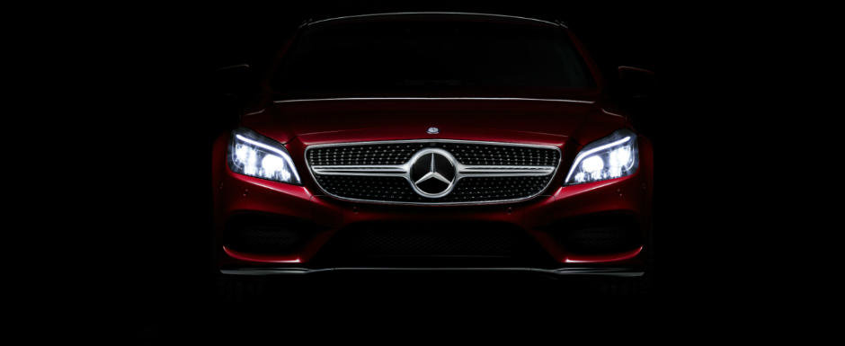 Noul Mercedes CLS ne arata farurile sale MULTIBEAM LED