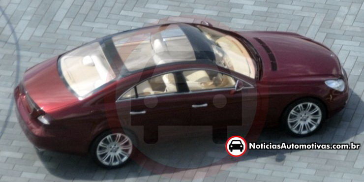 Noul Mercedes CLS surprins complet necamuflat!