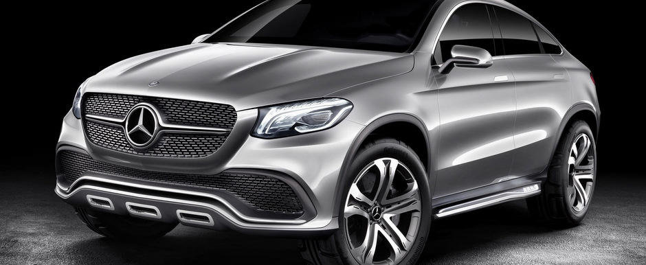 Noul Mercedes Concept Coupe SUV anunta un rival de temut pentru BMW X6