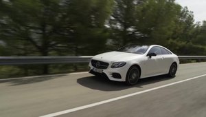 Noul Mercedes E-Class Coupe Edition 1 in actiune