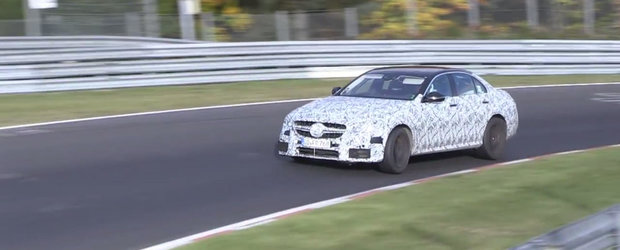Noul Mercedes E63 AMG isi testeaza limitele la Nurburgring si in apropiere