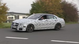 Noul Mercedes E63 AMG isi testeaza limitele la Nurburgring si in apropiere