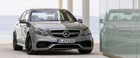 Noul Mercedes E63 AMG: Pana la 585 cai putere, 0 - 100 km/h in 3.6 secunde