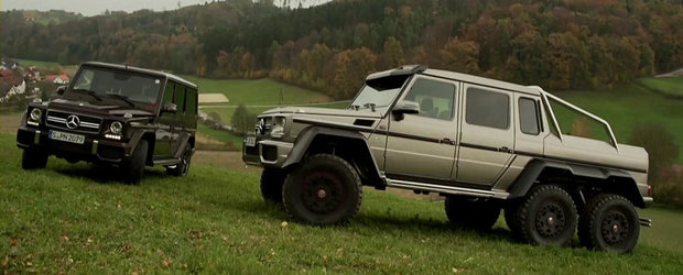 Noul Mercedes G63 AMG: Sa fie cu tractiune 4x4 sau... 6x6?