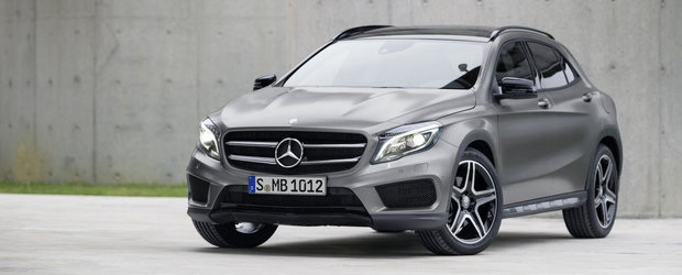 Noul Mercedes GLA, debut inaintea Salonului Auto de la Frankfurt