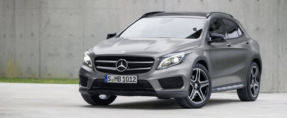 Noul Mercedes GLA, debut inaintea Salonului Auto de la Frankfurt