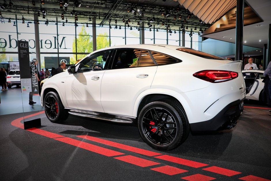 Noul Mercedes GLE Coupe - Poze de la Frankfurt