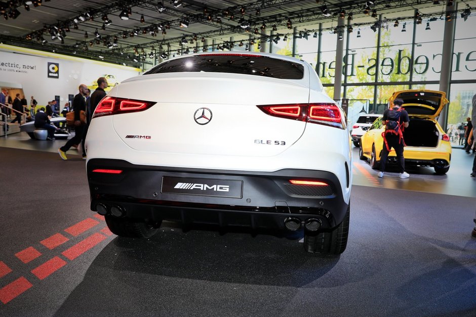 Noul Mercedes GLE Coupe - Poze de la Frankfurt