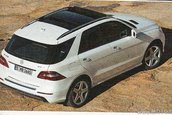 Noul Mercedes ML - Primele poze