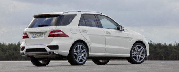 Noul Mercedes ML63 AMG este un monstru al cuplului