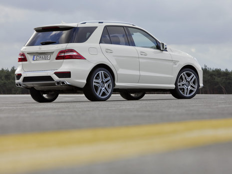 Noul Mercedes ML63 AMG - Galerie Foto