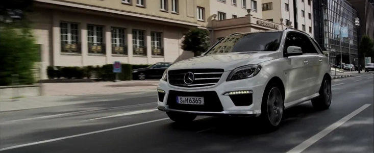 Noul Mercedes ML63 AMG - Primul video oficial