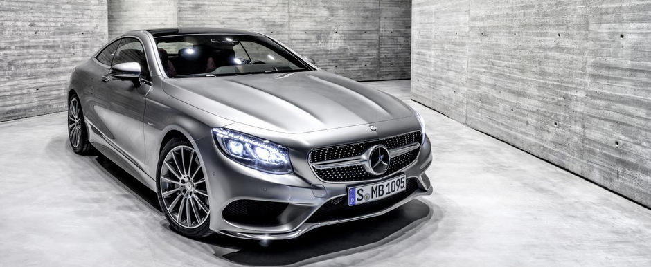 Noul Mercedes S-Class Coupe. GALERIE FOTO si VIDEO