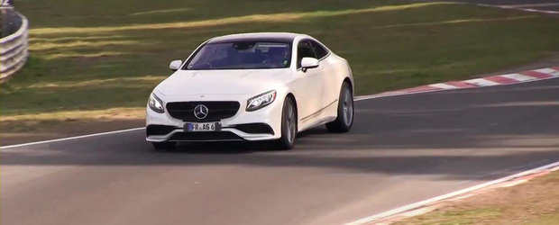Noul Mercedes S-Class Coupe isi continua testele la Nurburgring