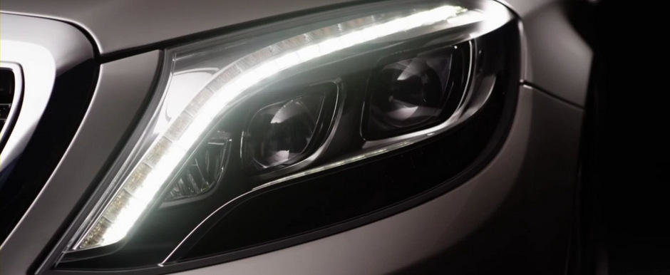 Noul Mercedes S-Class W222 isi face aparitia in primul teaser oficial