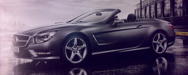 Noul Mercedes SL, deconspirat de brosura oficiala