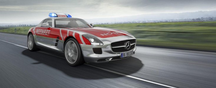 Noul Mercedes SLS AMG Notarzt este cea mai grozava ambulanta din Univers Noul Mercedes SLS AMG Notarzt este cea mai grozava ambulanta din Univers