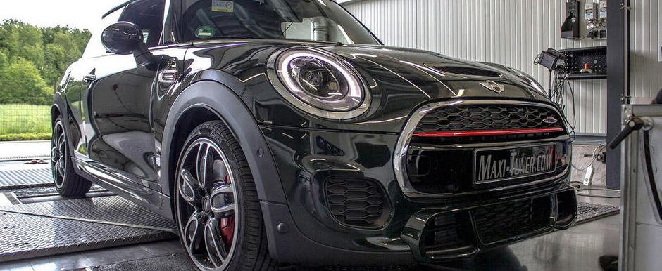 Noul MINI JCW ofera acum pana la 260 CP si 390 Nm, multumita Maxi-Tuner