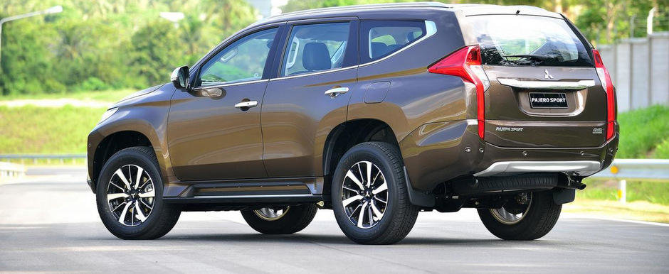 Noul Mitsubishi Pajero Sport vine cu un exterior pe care nu ai cum sa-l ignori Noul Mitsubishi Pajero Sport vine cu un exterior pe care nu ai cum sa-l ignori