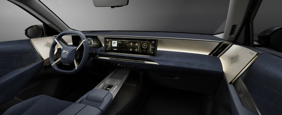 Noul model de lux de la DS, prezentat partial. Cum arata la interior Noul model de lux de la DS, prezentat partial. Cum arata la interior