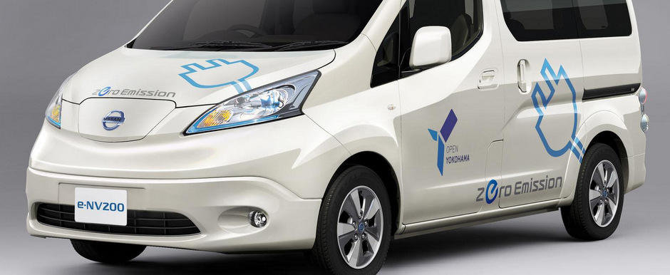 Noul Nissan e-NV200 va debuta in Japonia Noul Nissan e-NV200 va debuta in Japonia