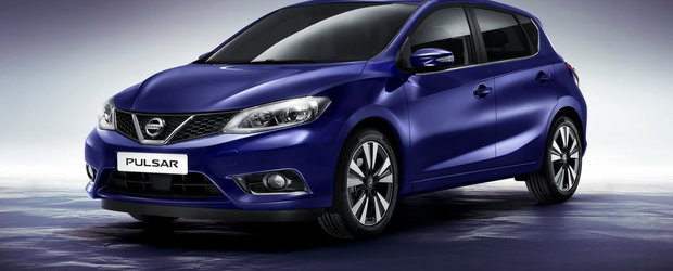 Noul Nissan Pulsar: Cum arata rivalul japonezilor pentru Ford Focus si VW Golf