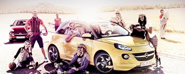 Noul Opel ADAM inspira tinerii artisti