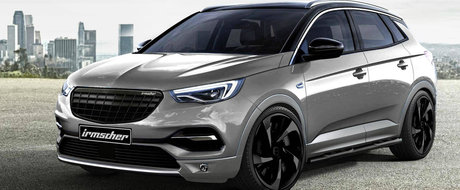 Noul Opel Grandland X a primit primul sau pachet de tuning. Nemtii de la Irmscher au fost foarte darnici