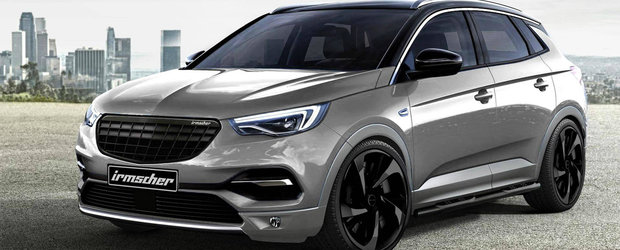 Noul Opel Grandland X a primit primul sau pachet de tuning. Nemtii de la Irmscher au fost foarte darnici