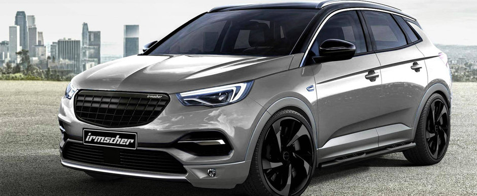 Noul Opel Grandland X a primit primul sau pachet de tuning. Nemtii de la Irmscher au fost foarte darnici Noul Opel Grandland X a primit primul sau pachet de tuning. Nemtii de la Irmscher au fost foarte darnici