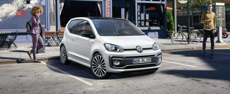 Noul pachet R-Line face VW up! mai sportiv, nu si mai rapid. FOTO