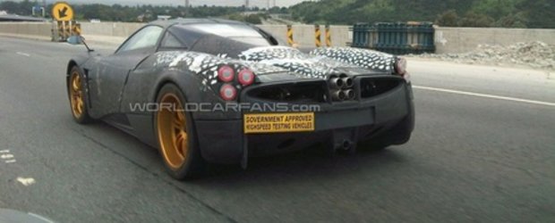 Noul Pagani C9 surprins in Africa de Sud!