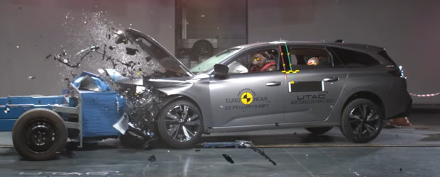 Noul Peugeot 308 s-a facut de ras. Masina care concureaza cu Volkswagen Golf a luat doar patru stele la testele Euro NCAP