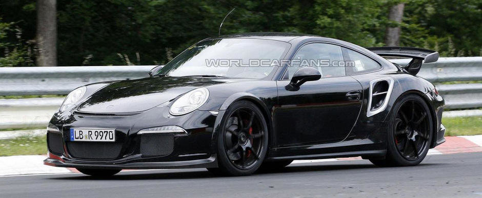 Noul Porsche 911 GT2 isi face aparitia in primele imagini spion!