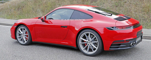 Noul Porsche 911, surprins complet necamuflat. Cum s-a schimbat designul caroseriei