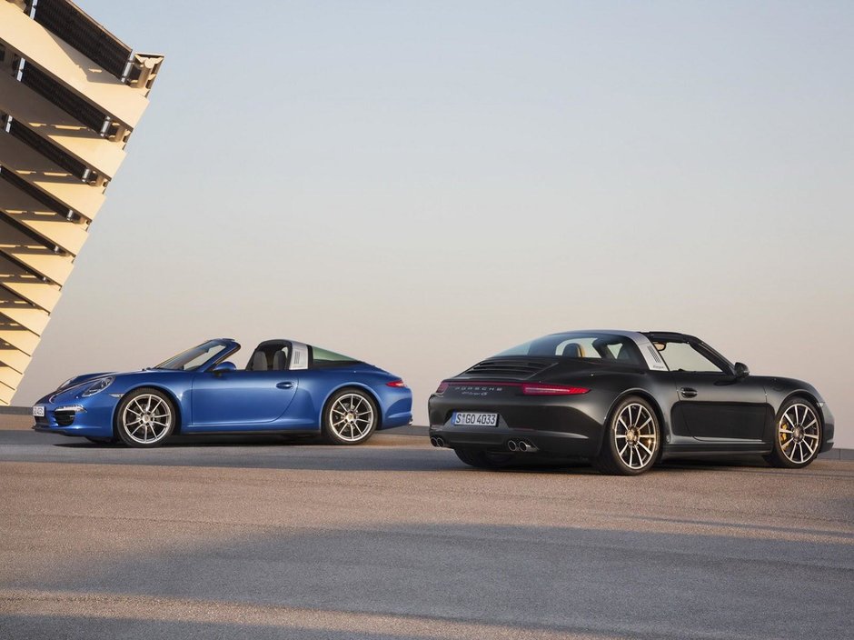 Noul Porsche 911 Targa 2014 se intoarce in trecut Noul Porsche 911 Targa 2014 se intoarce in trecut