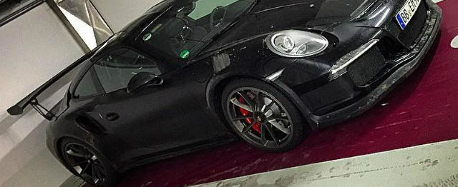 Noul Porsche 991 GT3 RS arata infricosator in primele imagini reale Noul Porsche 991 GT3 RS arata infricosator in primele imagini reale