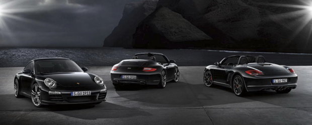 Noul Porsche Boxster S Black Edition readuce negrul in prim plan