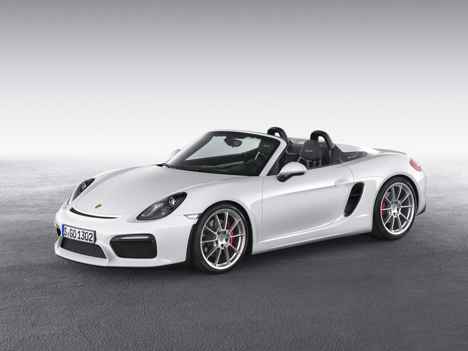 Noul Porsche Boxster Spyder