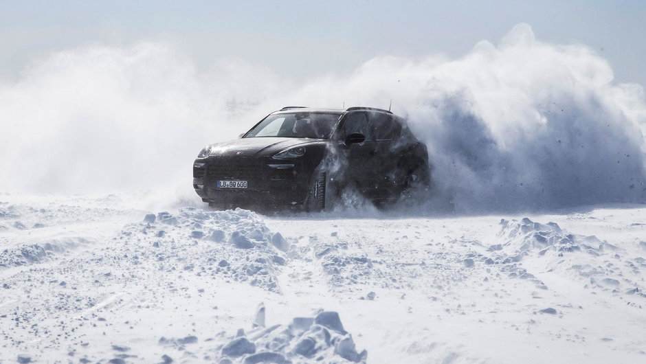 Noul Porsche Cayenne - Poze spion