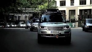 Noul Range Rover Hybrid a parcurs 'Drumul Matasii'