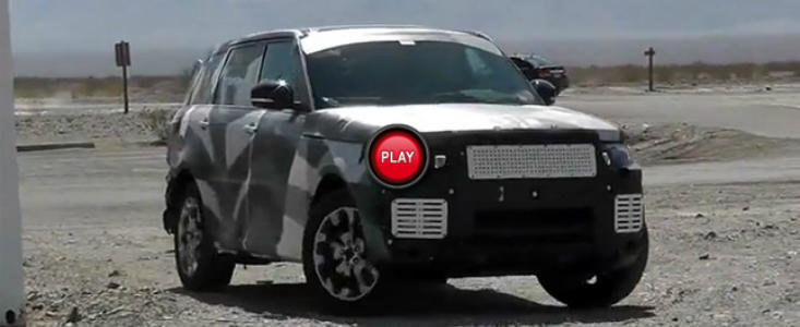 Noul Range Rover Sport, surprins in actiune in Desertul Mojave