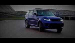 Noul Range Rover Sport SVR iubeste la nebunie... driftul