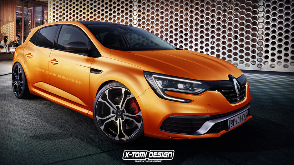 Noul Renault Megane RS - Ipoteza de design