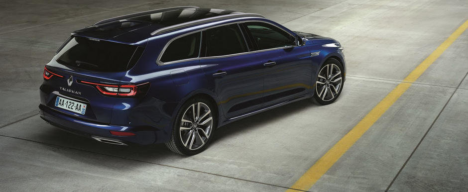 Noul Renault Talisman Estate debuteaza oficial, arata intr-un mare fel