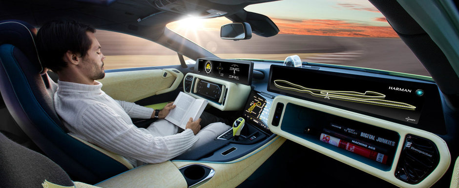 Noul Rinspeed Etos e un BMW i8 intesat cu tehnologie din viitor Noul Rinspeed Etos e un BMW i8 intesat cu tehnologie din viitor