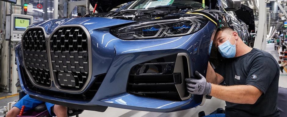 Noul Seria 4 a intrat in productia de serie si nimic nu mai poate face BMW sa regandeasca grila frontala