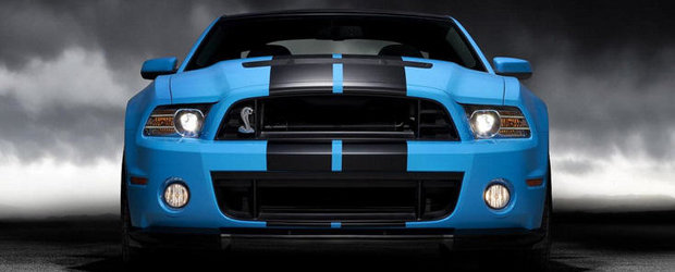 Noul Shelby GT500 Convertible vine la Detroit