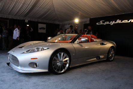Noul Spyker C8 Aileron Spyder iese la agatat Noul Spyker C8 Aileron Spyder iese la agatat