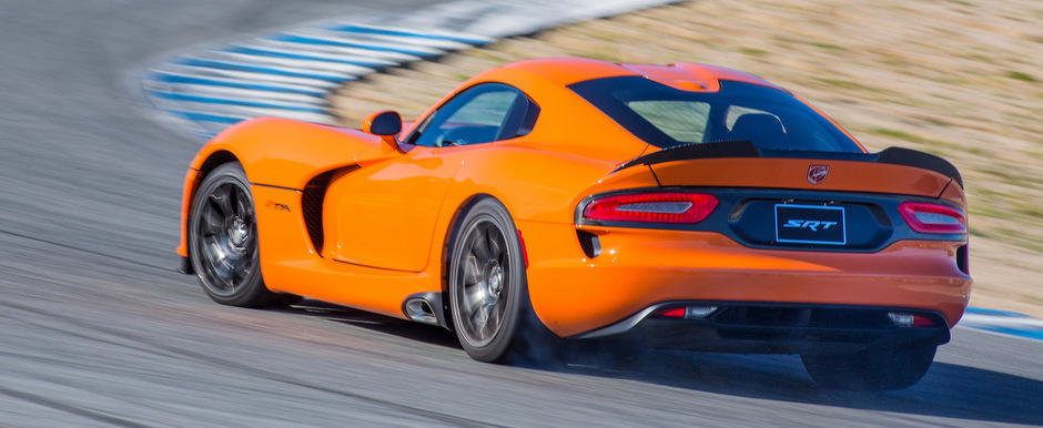 Noul SRT Viper TA fura de la Corvette ZR1 recordul circuitului Laguna Seca